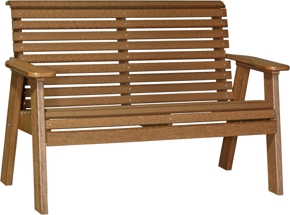 LuxCraft 4′ Plain Bench Premium